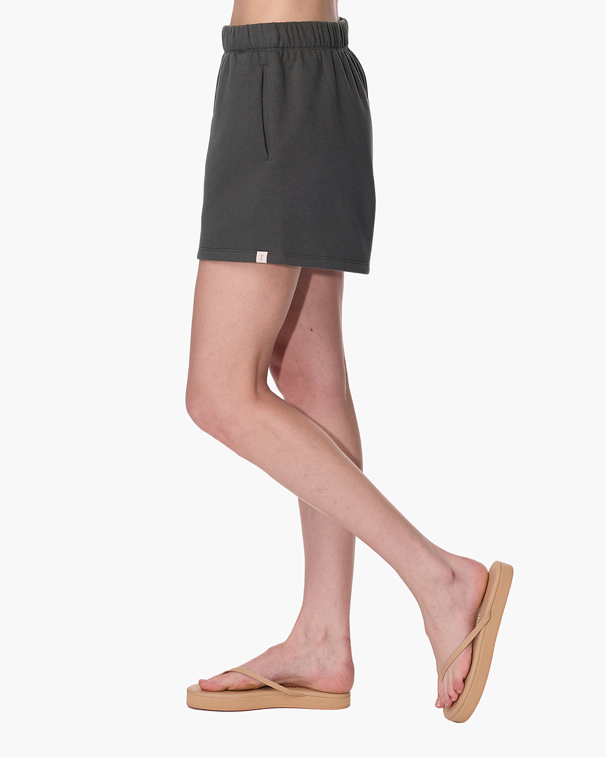 CloudSoft Sweat Short Green  | TKEES New