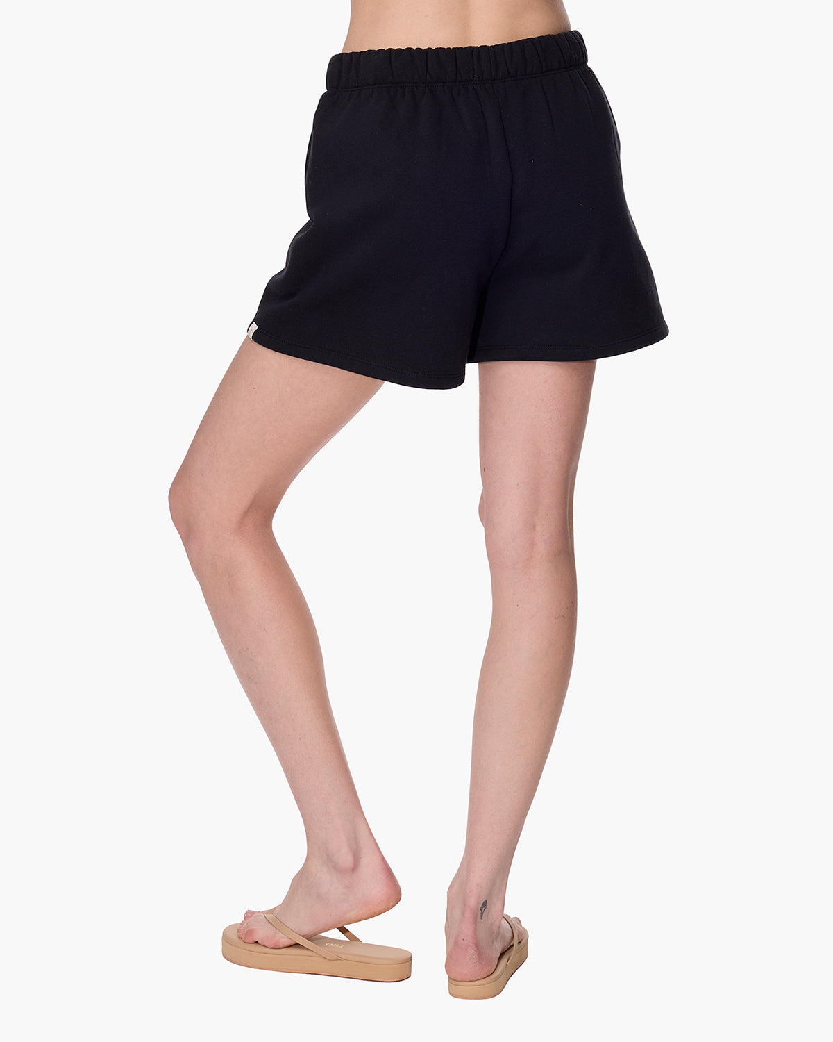 CloudSoft Sweat Short Black  | TKEES Smart Buy