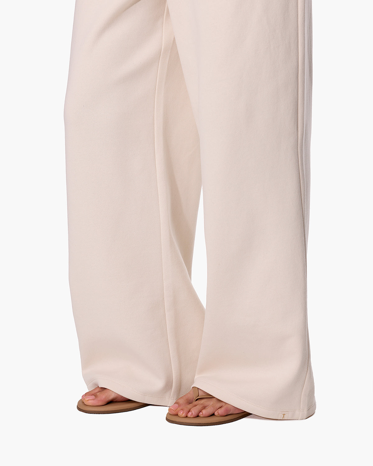 CloudSoft Wide Leg Jogger Bone  | TKEES Hot Sale