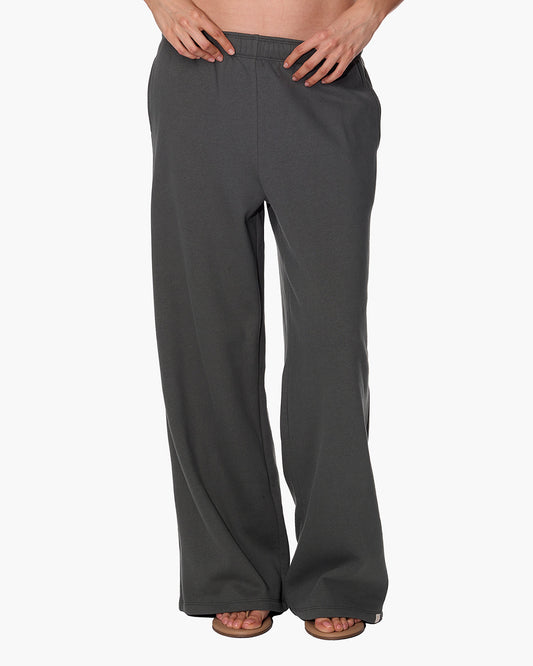 CloudSoft Wide Leg Jogger Green  | TKEES Value