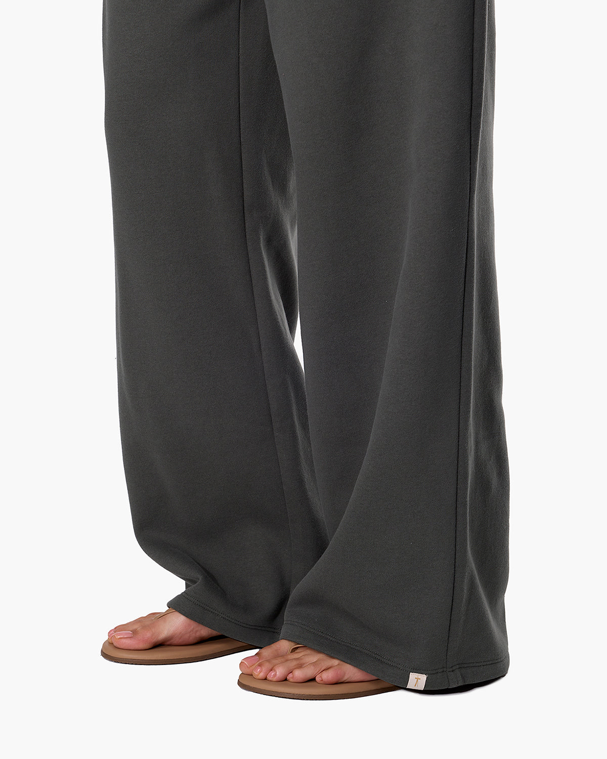CloudSoft Wide Leg Jogger Green  | TKEES Value