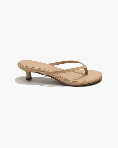 Julia Leather Flip Flops in Sunkissed | TKEES Hot Sale