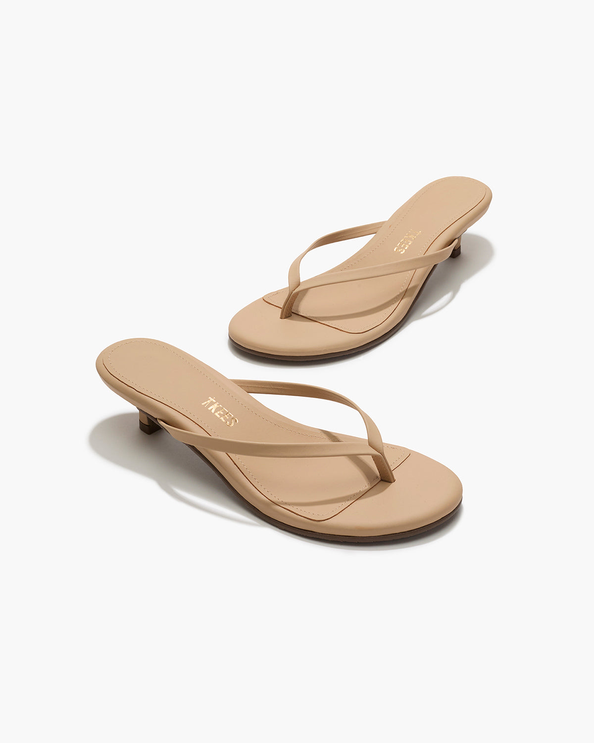 Julia Leather Flip Flops in Sunkissed | TKEES Hot Sale